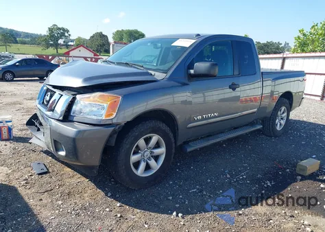 2014 Nissan Titan Sv из США, поврежденный, VIN 1N6BA0CA2EN504597